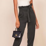 Reformation Avalon Pant Size 0 PETITE Black Photo 0