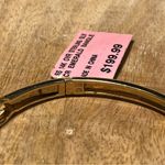 Sterling Silver NWT CR Emerald 14K Gold Over  Bangle Photo 6