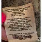 Anthropologie  Womens Jacket Size XL Gray Cream Open Front Shacket Pockets Photo 7