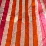 Beach Riot  Alexa Button Down Cover Up Long Sleeve Orange‎ Pink White Size L/XL Photo 3