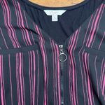 Candies black and‎ pink sleeveless tank sheer material Size XL Photo 3