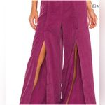 Free People Movement Abs Tracker Acai wide pants split leg Purple Size XS Photo 4