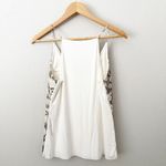 BAILEY 44 x ANTHRO | Snake Skin Sueded Tank Blouse Ivory Black Gray | Size Small Photo 4