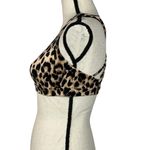 Victoria's Secret Victoria’s Secret Small Bralette Leopard Print Lined Strappy Racerback Stretch Photo 3