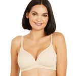 Motherhood  Intimates Wireless Maternity Nursing Bra Soft Beige 36DD Photo 0