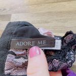 Adore Me Black Pink Lace Balconette Bra women's size 32A Photo 1