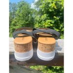 Cape Robbin   Ankle Strappy Sandals Sz 8 Black/White NWOT Photo 3