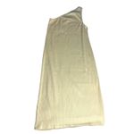 Gap  Women's M Rib One-Shoulder Midi Dress‎ Tan Neutral Ribbed Casual Photo 6