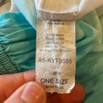 Altar'd State  White Top Blue Tie Dye Swim Coverup Flawy Bell Sleeve Womens S M L Photo 11