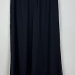 Alex Evenings  Palazzo Pants Womens Large Black Chiffon Overlay Wide Leg Dressy L Photo 0