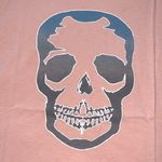 Zadig & Voltaire skull t-shirt powder pink with graphic skull front Size M NWT Photo 3