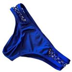 Luli Fama  Blue Bikini Bottom Photo 0