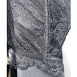 Victoria's Secret Very Sexy Shine Strap Black Lace Demi Bustier 36C Push Up Photo 5