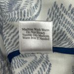 Coldwater Creek Blazer Womens 2X Blue White Linen Blend Minimalist Career Photo 10