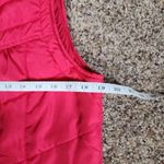 Vanity Hot Pink Puffer Vest with High Collar Zip and Snaps Size Small Photo 7