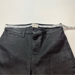 L'Agence L’Agence Marguerite Skinny High Rise Black Noir Silver Glitter Coated Jean 27 Photo 5