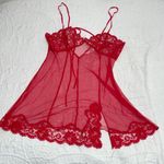 Victoria's Secret Victoria’s Secret Red Lingerie Photo 0