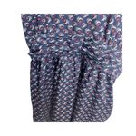 Xhilaration Women's M Heart Printed 1/2 Sleeve Pocketed Dress Navy Blue Pockets Photo 2