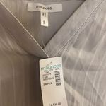 Maurice's Maunces Womens Blouse S Small Beige White Stripes Striped Bust 36” New NWT Photo 1