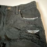 CarMar Destroyed Denim Shorts‎ Black Size 25 Photo 6