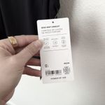 Athleta [] Black Grid Knit Singlet Side Slit Workout Tank Top NWT Size Large L Photo 12