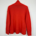 Charter Club Luxury Cashmere Mockneck Sweater Red Holiday Relaxed Boxy Medium Photo 1