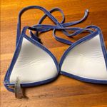 PINK - Victoria's Secret Victoria's Secret Blue Tie-Dye Bikini Top Photo 1