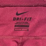 Nike Dri-Fit Running Capri Tights Leggings Burgundy Women’s Small S Photo 6