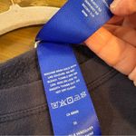 Kit & Ace TIE BRUSHED DRESS Blue Side Knot knotted Bow Active Soft Raw Hem Small Photo 8