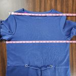 Appleseeds Casual Dress Short Sleeve With Pockets Size S Blue Photo 3