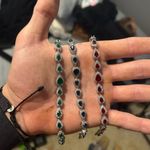 Noctra Teardrop Bracelets Iced Out VVS1 Edition Jewelry READ DESCRIPTION Silver Photo 5