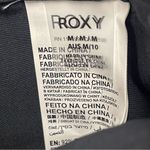 Roxy  Size Medium Classic Black Board Shorts Sport Athletic Active Photo 7