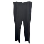 Good American Scuba Flare Pants Women XXL Black High Rise Stretch Neoprene Photo 3