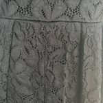 Black Eyelet Short Sleeve Off The Shoulder Dress Size XL Photo 5