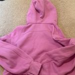 Lululemon Dahlia Mauve Scuba Oversized Half-Zip Hoodie- Size XS/S Photo 1