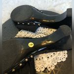 Impo Retro Style Floral Embroidered Black Slides from  Size 9W Boho Shoes Photo 8