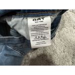 Oat New York Raw Hem Wide Leg Jeans Women's 4/ 27 Blue Photo 4