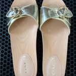 Coach  Metallic Gold Women's Mules Photo 2