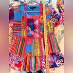 CALESSA S Fiesta Patchwork Print Boho Square Photo 10