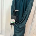 Jones New York  Teal Shimmer One Piece Halter SwimsuitSize‎ Large Photo 5