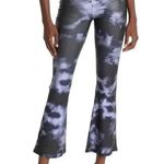 Topshop Tie Dye Flared Leg Crop Pants Cropped Flares Marble Print Pull On NWT 6 Photo 0