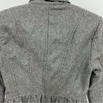 EXPRESS  xs wool blend Grey Peplum Peacoat Photo 13