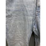 Abercrombie & Fitch Abercrombie Fitch Womens Jeans Light Wash Straight Leg Distressed Size 16 33 Photo 3