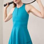 Athleta L Break Point Dress Large Pacific Blue Photo 0