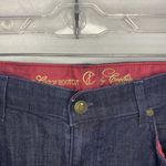 CJ by Cookie Johnson Grace Bootcut Jeans sz 30 (32x29) Dark Denim Blue Stretch Photo 3