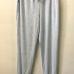 1. State  Womens Pale Blue Heather Cozy Knit Joggers Drawstring Pants Photo 1
