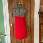 ZARA Adjustable Tie Side Spaghetti Strap Mini Dress ~ Size Medium 💚🍄 Photo 3