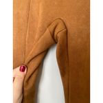 Spanx High Waist Faux Suede Leggings in brown rich caramel women's sz. S Photo 6