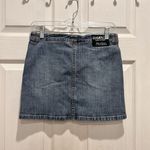 Rampage Vintage Y2K Micro Mini Blue Jean Skirt Juniors Size 7 Retro 2000s Denim Photo 4