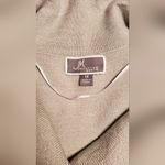 JM Collection MJ Collection Elegant Gray Cowl Neck Silver Sparkling Long Sleeves Sweater 1X Photo 11